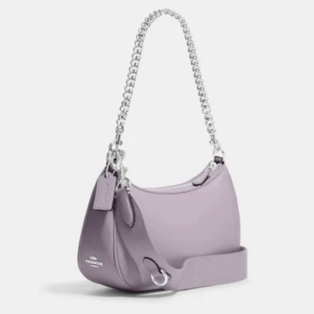 SOLD Coach Teri Signature Shoulder Bag Purple